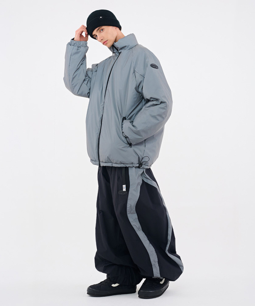 DOLL OUTERWEAR（ドラ アウターウェア）の「[DOLL x DUMDIDUM] 2526 リバーシブルティロパディングジャケット&パンツセット BLACK 男女共用（セットアップ・レディース・その他・SMALL/MEDIUM/LARGE/X-LARGE）」の12枚目の写真