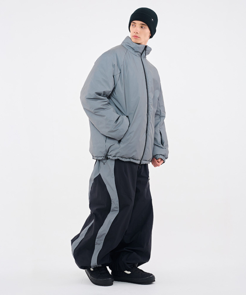 DOLL OUTERWEAR（ドラ アウターウェア）の「[DOLL x DUMDIDUM] 2526 リバーシブルティロパディングジャケット&パンツセット BLACK 男女共用（セットアップ・レディース・その他・SMALL/MEDIUM/LARGE/X-LARGE）」の13枚目の写真
