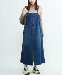 DENIM CAMISOLE DRESS