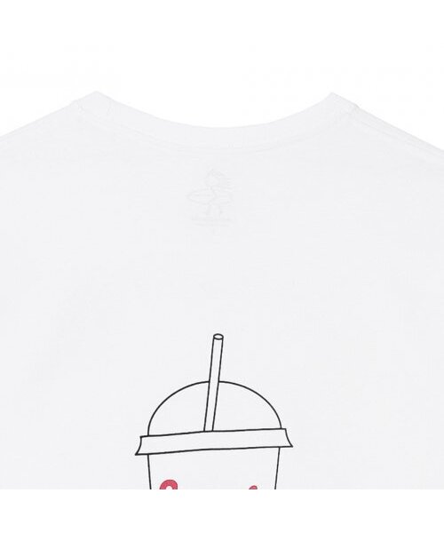LENGAGEMENT（ランガージュマン）の「オーバーサイズ セイ ノ プラスチックカップ 半袖Tシャツ [ホワイト]（Tシャツ/カットソー・メンズ・その他・XX-LARGE）」の6枚目の写真