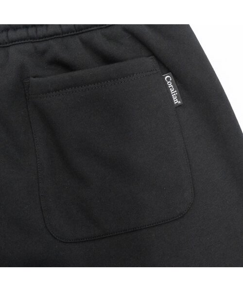 CORALIAN(コラリアン)の「スラント起毛 メンズ トレーニングパンツ ブラック(スウェットパンツ・メンズ・その他・100/110/120/130/95/105/115/125)」の3枚目の写真