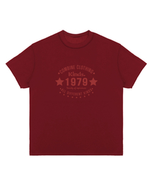 20 count premium single 1979 short sleeve t-shirt (Burgundy)