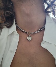 AG47（エイジー47）の「23-Necklace45 Heart Cuban chain（ネックレス）」