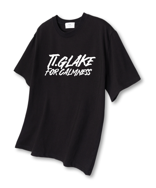 TI.GLAKE(ティーグレイク)の「フロントロゴオーバーサイズ半袖Tシャツブラック(Tシャツ/カットソー・メンズ・その他・LARGE/X-LARGE/XX-LARGE)」の1枚目の写真