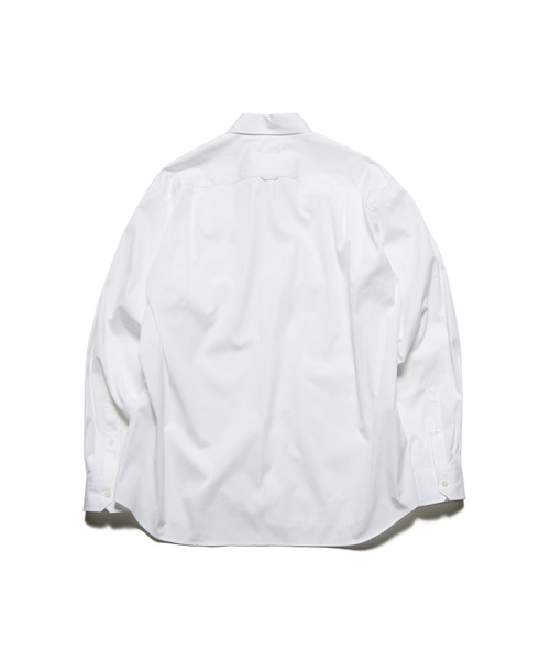 SOPHNET.（ソフネット）の「SUVIN GIZA RELAX-FIT SHIRT（シャツ/ブラウス・メンズ・ブルー/ホワイト/ネイビー・1/2/3/4/5）」の9枚目の写真