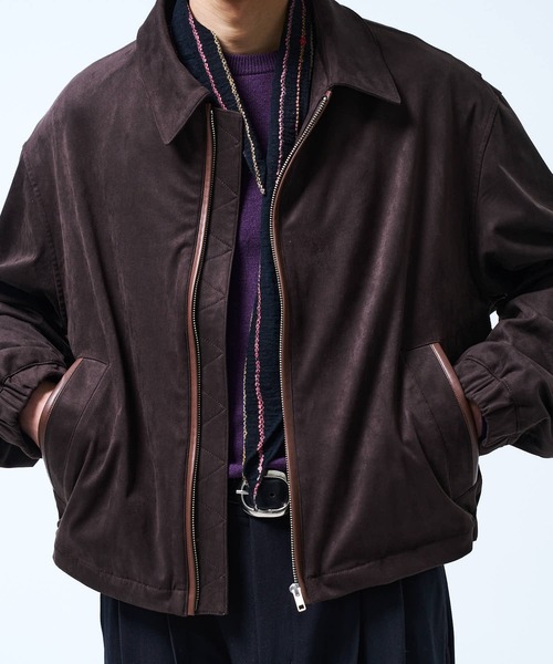 Synthetic Suede Blouson / シンセティックスウェードブルゾン