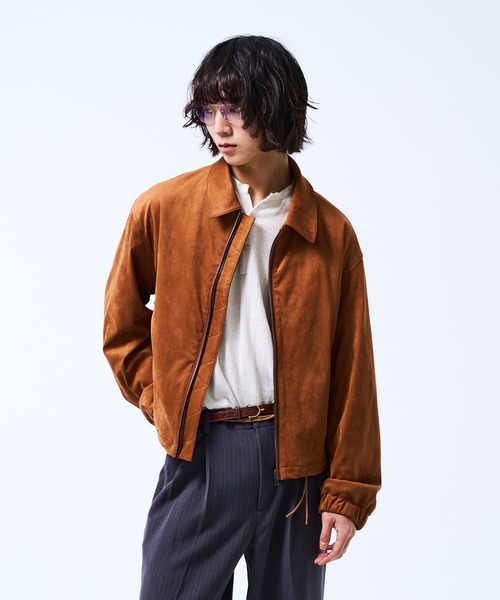 Synthetic Suede Blouson / シンセティックスウェードブルゾン