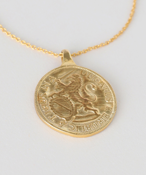Chibi Jewels （チビジュエルズ）の「chibi jewels/チビジュエルズ Ancient Coin Long Necklace（ネックレス・レディース・ゴールド・FREE）」の6枚目の写真