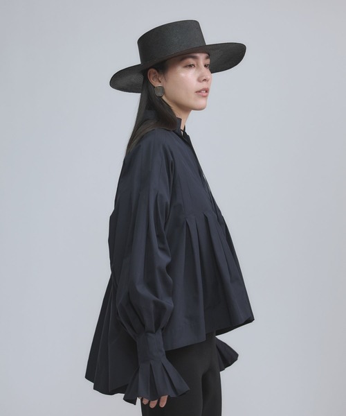 Chaos（カオス）の「Chaos(カオス)/ フォリエブラウス（シャツ/ブラウス・レディース・ホワイト/ネイビー・FREE）」の14枚目の写真