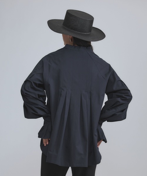 Chaos（カオス）の「Chaos(カオス)/ フォリエブラウス（シャツ/ブラウス・レディース・ホワイト/ネイビー・FREE）」の15枚目の写真