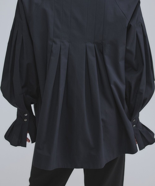 Chaos（カオス）の「Chaos(カオス)/ フォリエブラウス（シャツ/ブラウス・レディース・ホワイト/ネイビー・FREE）」の19枚目の写真