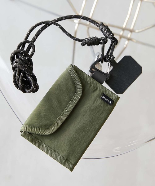 devirock（デビロック）の「親子で使える マルチネックウォレット（ショルダーバッグ・キッズ・イエロー系/ラベンダー/パープル/ブルー系/ダークオリーブ/ブラック/ベージュ系・ONE SIZE）」の3枚目の写真