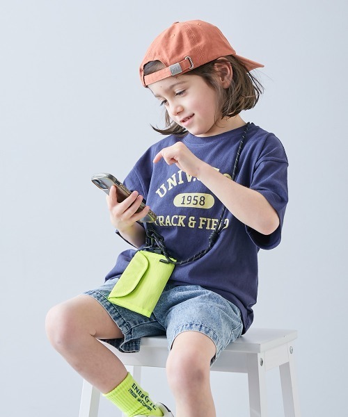 devirock（デビロック）の「親子で使える マルチネックウォレット（ショルダーバッグ・キッズ・イエロー系/ラベンダー/パープル/ブルー系/ダークオリーブ/ブラック/ベージュ系・ONE SIZE）」の12枚目の写真