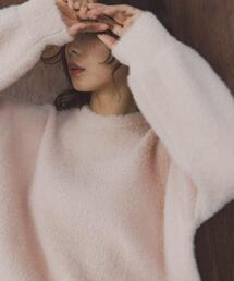 URBAN RESEARCH Sonny Label | ミニフェザーWフェイスニットプルオーバー(ニット/セーター)