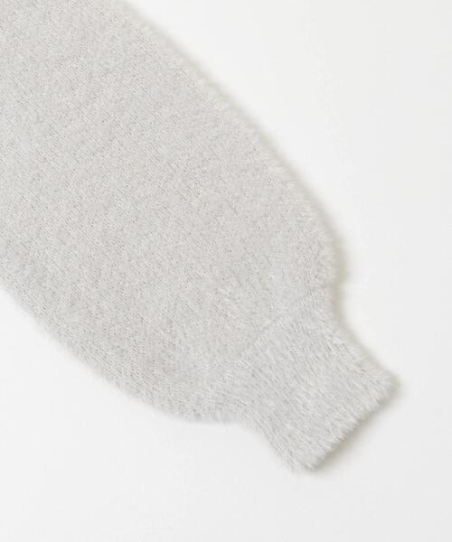 URBAN RESEARCH Sonny Label（アーバンリサーチサニーレーベル）の「ミニフェザーWフェイスニットプルオーバー（ニット/セーター・レディース・ミント/ライトピンク/ライトグレー・FREE）」の12枚目の写真