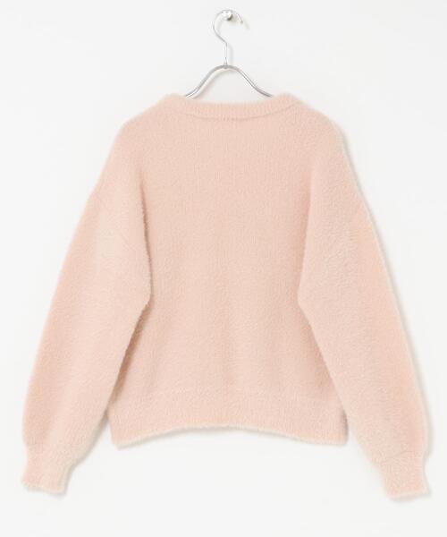 URBAN RESEARCH Sonny Label（アーバンリサーチサニーレーベル）の「ミニフェザーWフェイスニットプルオーバー（ニット/セーター・レディース・ミント/ライトピンク/ライトグレー・FREE）」の8枚目の写真