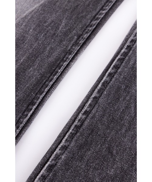 WOKE EDGE(ウォークエッジ)の「デニムパンツ|Printed Loose Flare Denim|WOKE EDGE(デニムパンツ・メンズ・ブラック/ブルー・MEDIUM/LARGE/SMALL/X-LARGE)」の9枚目の写真