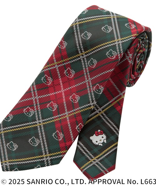 TOKYO SHIRTS（トウキョウシャツ）の「【サンリオキャラクターズ×TOKYO SHIRTS】 ネクタイ（ネクタイ・メンズ・ブルー/ネイビー系/ネイビー系2/ネイビー系7/ネイビー系9/サックスブルー/ネイビー系3/ネイビー系5/ネイビー系6/レッド系/パープル/ネイビー/マスタード/エンジ/ネイビー系1/ネイビー系8・FREE）」の16枚目の写真