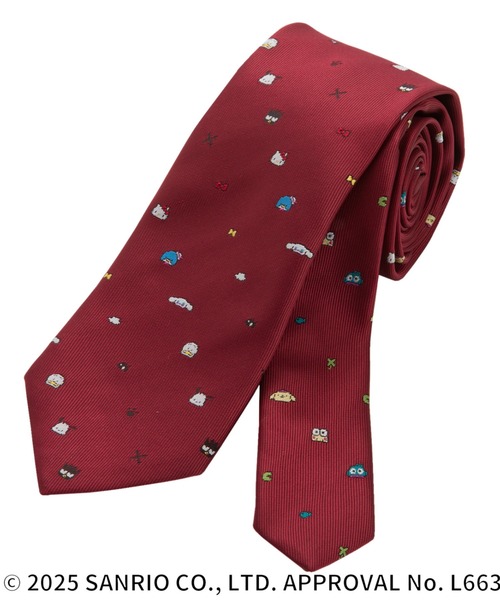 TOKYO SHIRTS（トウキョウシャツ）の「【サンリオキャラクターズ×TOKYO SHIRTS】 ネクタイ（ネクタイ・メンズ・ブルー/ネイビー系/ネイビー系2/ネイビー系7/ネイビー系9/サックスブルー/ネイビー系3/ネイビー系5/ネイビー系6/レッド系/パープル/ネイビー/マスタード/エンジ/ネイビー系1/ネイビー系8・FREE）」の15枚目の写真