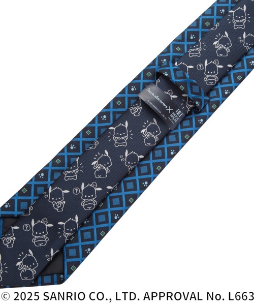 TOKYO SHIRTS（トウキョウシャツ）の「【サンリオキャラクターズ×TOKYO SHIRTS】 ネクタイ（ネクタイ・メンズ・ブルー/ネイビー系/ネイビー系2/ネイビー系7/ネイビー系9/サックスブルー/ネイビー系3/ネイビー系5/ネイビー系6/レッド系/パープル/ネイビー/マスタード/エンジ/ネイビー系1/ネイビー系8・FREE）」の22枚目の写真