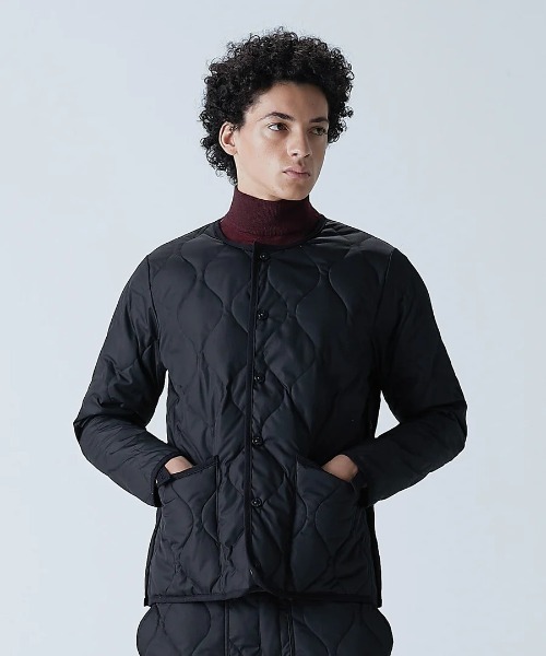 TAION(タイオン)の「【TAION】ミリタリー クルーネック ダウンジャケット / CREW NECK DOWN JKT(ダウンジャケット/コート・メンズ・ブラック・L/M/S/XL)」の3枚目の写真