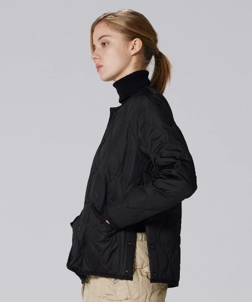 TAION(タイオン)の「【TAION】ミリタリー クルーネック ダウンジャケット / CREW NECK DOWN JKT(ダウンジャケット/コート・メンズ・ブラック・L/M/S/XL)」の5枚目の写真