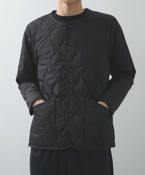 TAION(タイオン)の「【TAION】ミリタリー クルーネック ダウンジャケット / CREW NECK DOWN JKT(ダウンジャケット/コート・メンズ・ブラック・L/M/S/XL)」の13枚目の写真