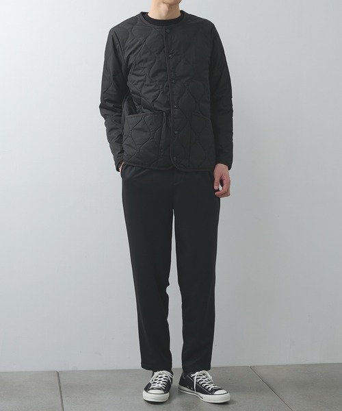 TAION(タイオン)の「【TAION】ミリタリー クルーネック ダウンジャケット / CREW NECK DOWN JKT(ダウンジャケット/コート・メンズ・ブラック・L/M/S/XL)」の10枚目の写真