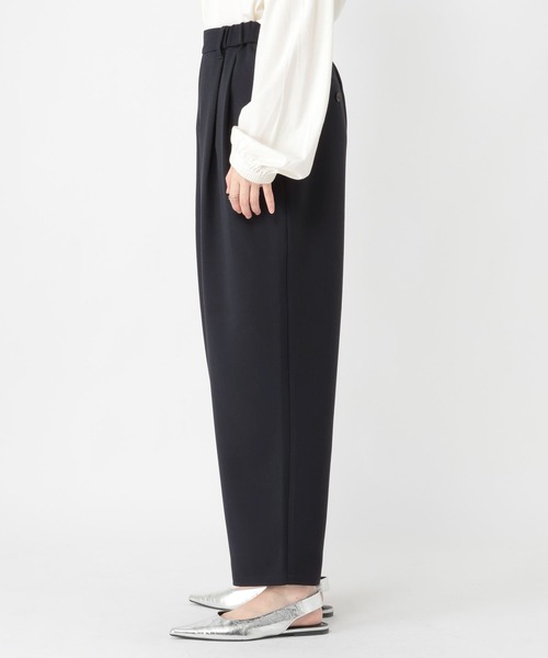 studio CLIP（スタディオクリップ）の「ゆるテーパードパンツ[プチ・プラスサイズあり]《オケージョン2026SS》（その他パンツ・レディース・ベージュ/ネイビー・MEDIUM/LARGE/ﾌﾘｰ(L)/PF）」の5枚目の写真