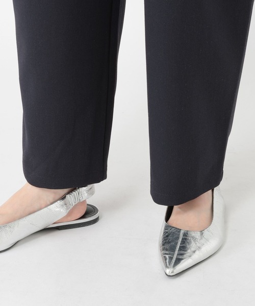 studio CLIP（スタディオクリップ）の「ゆるテーパードパンツ[プチ・プラスサイズあり]《オケージョン2026SS》（その他パンツ・レディース・ベージュ/ネイビー・MEDIUM/LARGE/ﾌﾘｰ(L)/PF）」の9枚目の写真