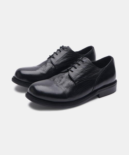 6FT（シックスフィット）の「[NERDKING x SIXFT] NOIR FOLD HORSEHIDE DERBY (BLACK)（ドレスシューズ・メンズ・その他・25cm/25.5cm/26cm/26.5cm/27cm/27.5cm/28cm/28.5cm）」の3枚目の写真