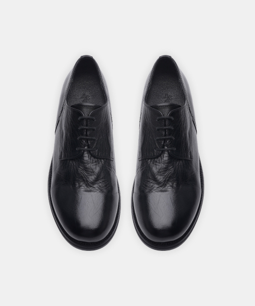 6FT（シックスフィット）の「[NERDKING x SIXFT] NOIR FOLD HORSEHIDE DERBY (BLACK)（ドレスシューズ・メンズ・その他・25cm/25.5cm/26cm/26.5cm/27cm/27.5cm/28cm/28.5cm）」の4枚目の写真