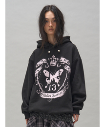 RONNE SYMBOL ARTWORK HOODIE _BLACK