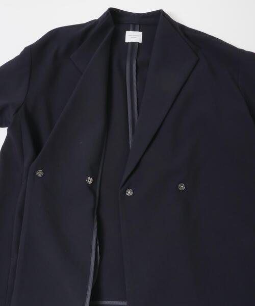 URBAN RESEARCH DOORS（アーバンリサーチドアーズ）の「ダブルクロスショートコート｜オフィスカジュアル/フォーマル/オケージョン/セレモニー/入卒式/お呼ばれ/ジャケット（その他アウター・レディース・ライトグレー/ネイビー・SMALL/MEDIUM）」の20枚目の写真