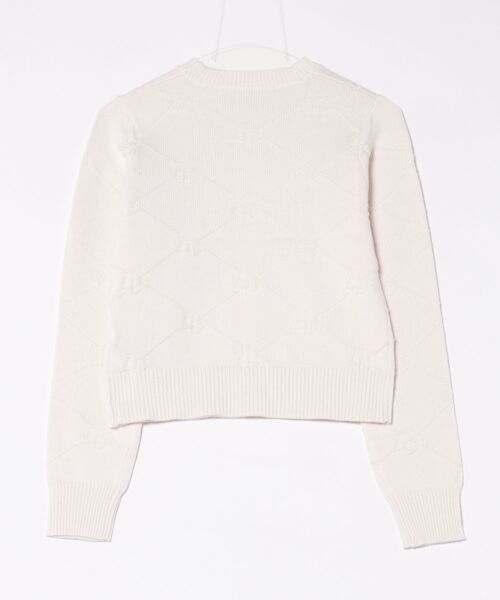 LUDICRUM(ルーディクルム)の「LD jacquard knit top(ニット/セーター・レディース・ライトグレー/ピンク/ブラック・FREE)」の19枚目の写真