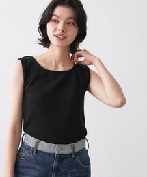 Dessin（デッサン）の「【洗える】リブスクエアタンクトップ（タンクトップ）」
