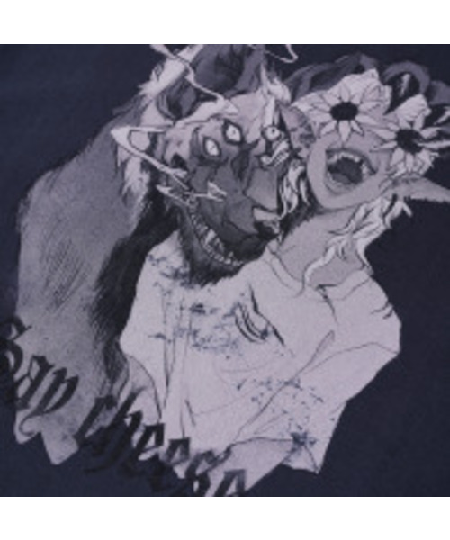 NONFLOOR(ノンフロア)の「セイチーズTシャツネイビー(Tシャツ/カットソー・メンズ・その他・M/S/L)」の3枚目の写真