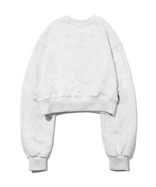 IFYOUWANT（イフユーウォント）の「Future Eye Crop Sweatshirt whitegray（スウェット・レディース・その他・ONE SIZE）」の3枚目の写真
