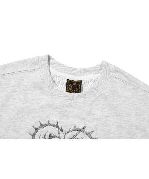IFYOUWANT（イフユーウォント）の「Future Eye Crop Sweatshirt whitegray（スウェット・レディース・その他・ONE SIZE）」の4枚目の写真