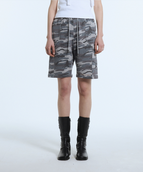 LARTIGENT(ラーティゼン)の「L11 CAMO LOGO SHORTS(GRAY)(その他パンツ・レディース・その他・FREE)」の5枚目の写真
