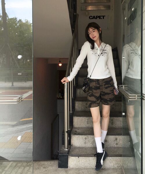LMCの「WM BUTTON HOODED LONG SLV TEE white(Tシャツ/カットソー・レディース・その他・S/M)」の12枚目の写真