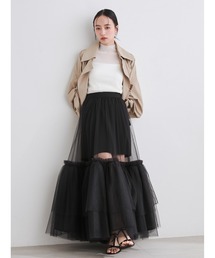 FRAY I.D | ボリュームギャザーチュールスカート(スカート)