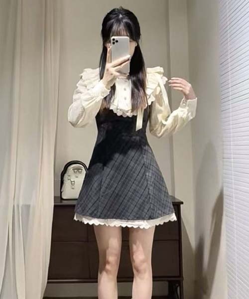 gossip!ロサンゼルス(ゴシップロサンゼルス)の「ワンピース(ワンピース・レディース・グレー・S/M)」の9枚目の写真