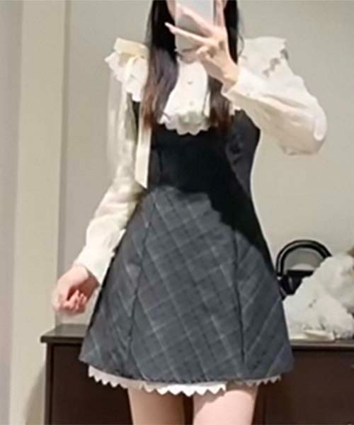 gossip!ロサンゼルス(ゴシップロサンゼルス)の「ワンピース(ワンピース・レディース・グレー・S/M)」の13枚目の写真