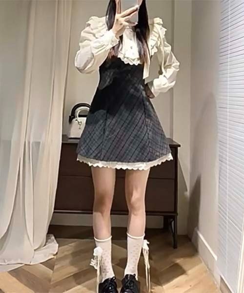 gossip!ロサンゼルス(ゴシップロサンゼルス)の「ワンピース(ワンピース・レディース・グレー・S/M)」の14枚目の写真