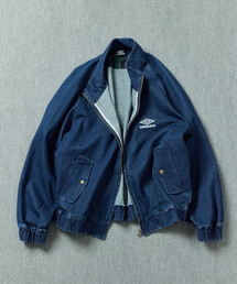 UMBRO（アンブロ）の「UMBRO/アンブロ SP Denim Stand Collar Blouson/別注 デニム スタンドカラー ブルゾン（ブルゾン）」