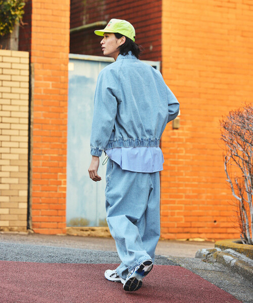 UMBRO(アンブロ)の「UMBRO/アンブロ SP Denim Stand Collar Blouson/別注 デニム スタンドカラー ブルゾン(ブルゾン・メンズ・ブルー/ネイビー/ブラック・X-LARGE/LARGE/MEDIUM)」の14枚目の写真