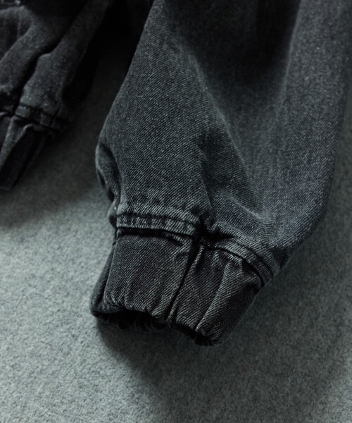 UMBRO(アンブロ)の「UMBRO/アンブロ SP Denim Stand Collar Blouson/別注 デニム スタンドカラー ブルゾン(ブルゾン・メンズ・ブルー/ネイビー/ブラック・X-LARGE/LARGE/MEDIUM)」の5枚目の写真