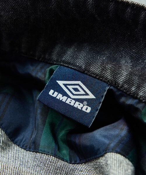 UMBRO(アンブロ)の「UMBRO/アンブロ SP Denim Stand Collar Blouson/別注 デニム スタンドカラー ブルゾン(ブルゾン・メンズ・ブルー/ネイビー/ブラック・X-LARGE/LARGE/MEDIUM)」の8枚目の写真