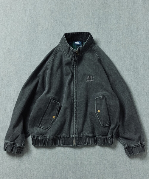 UMBRO(アンブロ)の「UMBRO/アンブロ SP Denim Stand Collar Blouson/別注 デニム スタンドカラー ブルゾン(ブルゾン・メンズ・ブルー/ネイビー/ブラック・X-LARGE/LARGE/MEDIUM)」の9枚目の写真
